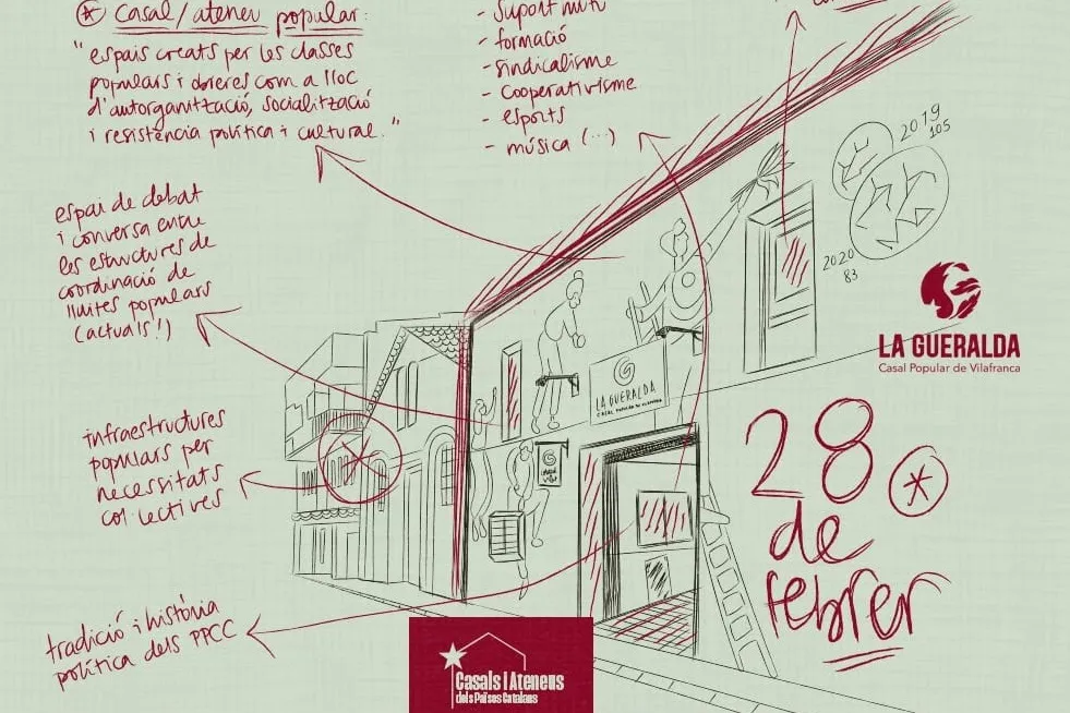 La Xarxa de Casals i Ateneus celebrarà els seus 15 anys a Vilafranca del Penedès